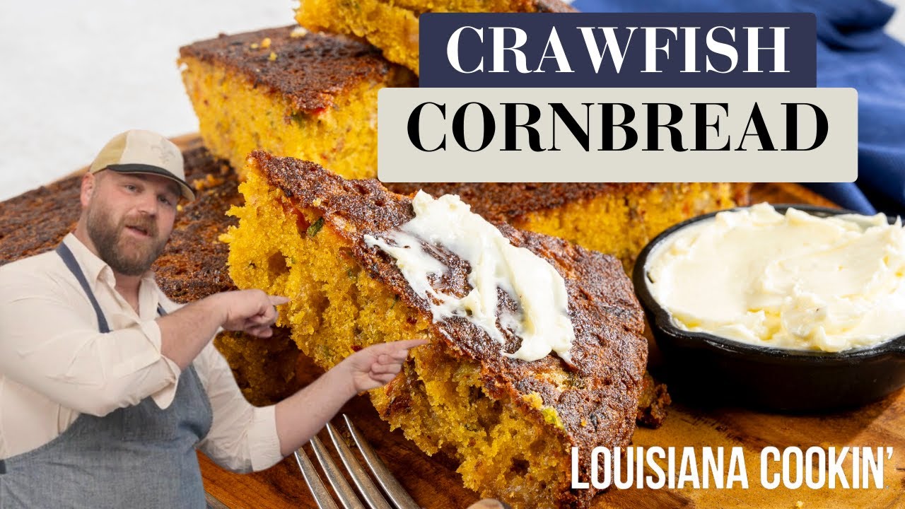 Crawfish Cornbread