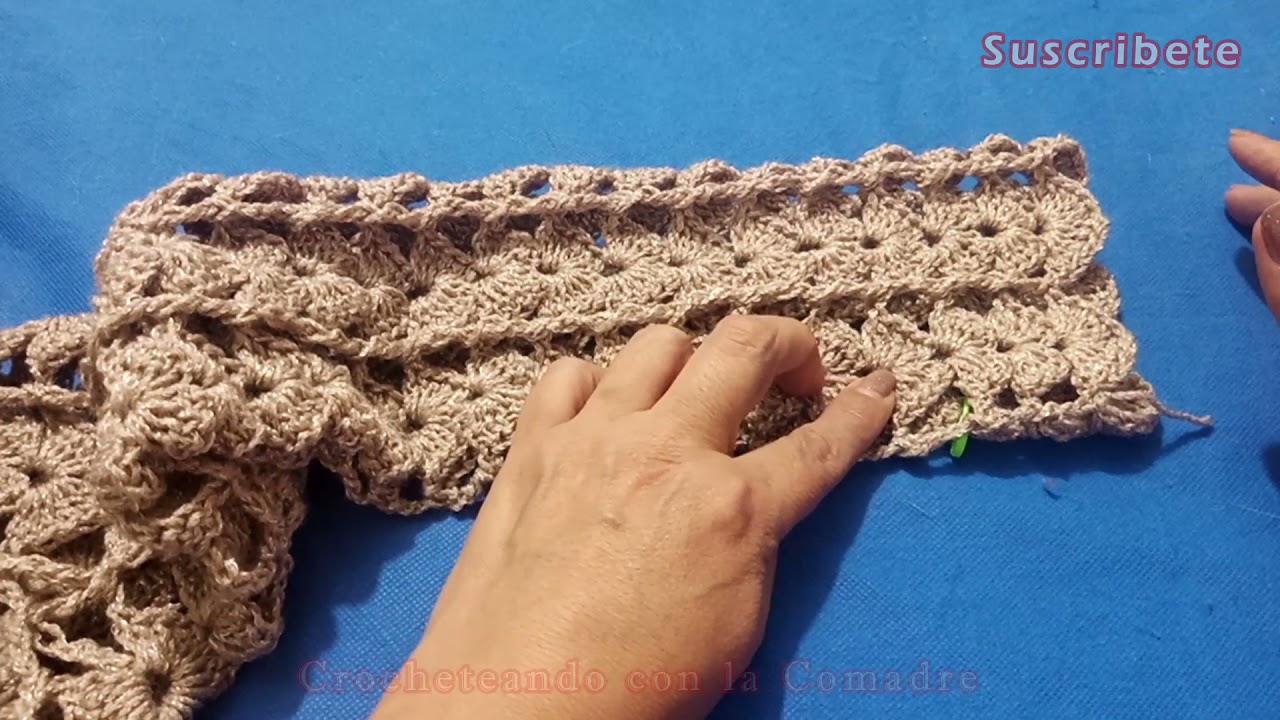 TUTORIAL COMO HACER SACO A CROCHET PARTE #2 CROCHETEANDO CON LA COMADRE TODAS LAS TALLAS