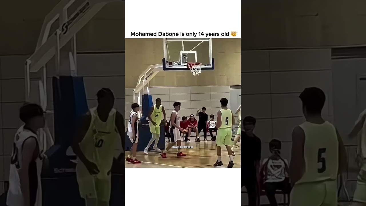 14 Year old is 6&rsquo;11&rdquo; 🤯 The Next Wembanyama 🔥 Mohammed Dabone #teamflightbrothers