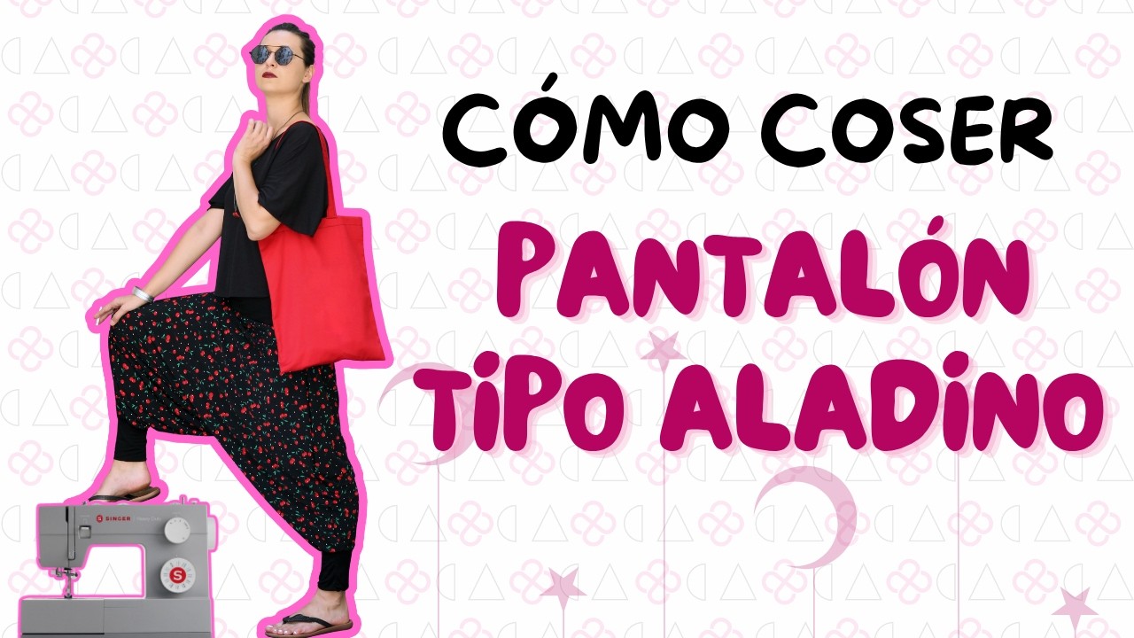 Haz tu propio pantalón tipo harem (cómodo y fácil de coser en casa)