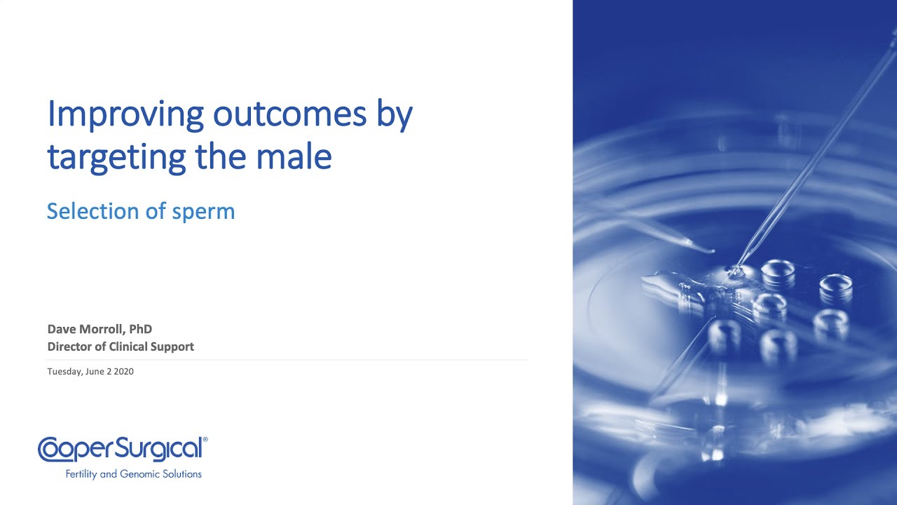 Improving outcomes by targeting the male factor
