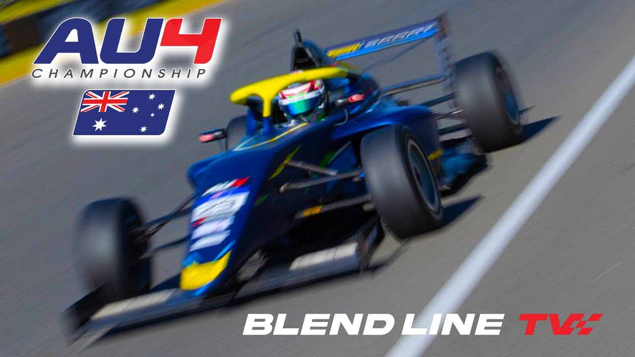 AU4 Round 1 2025 Formula 4 Australia - The Bend | Blend Line TV