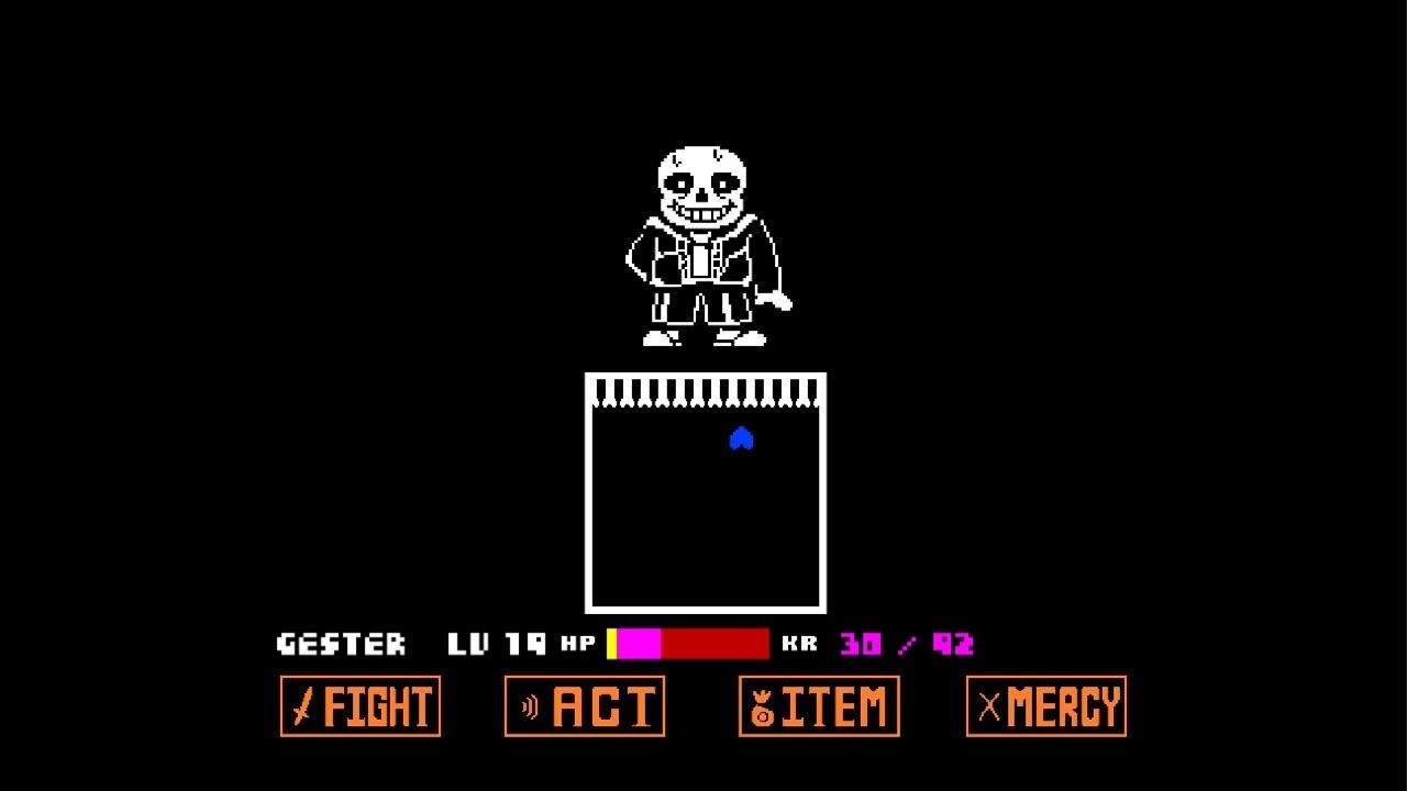 Undertale: a battle that was challenging