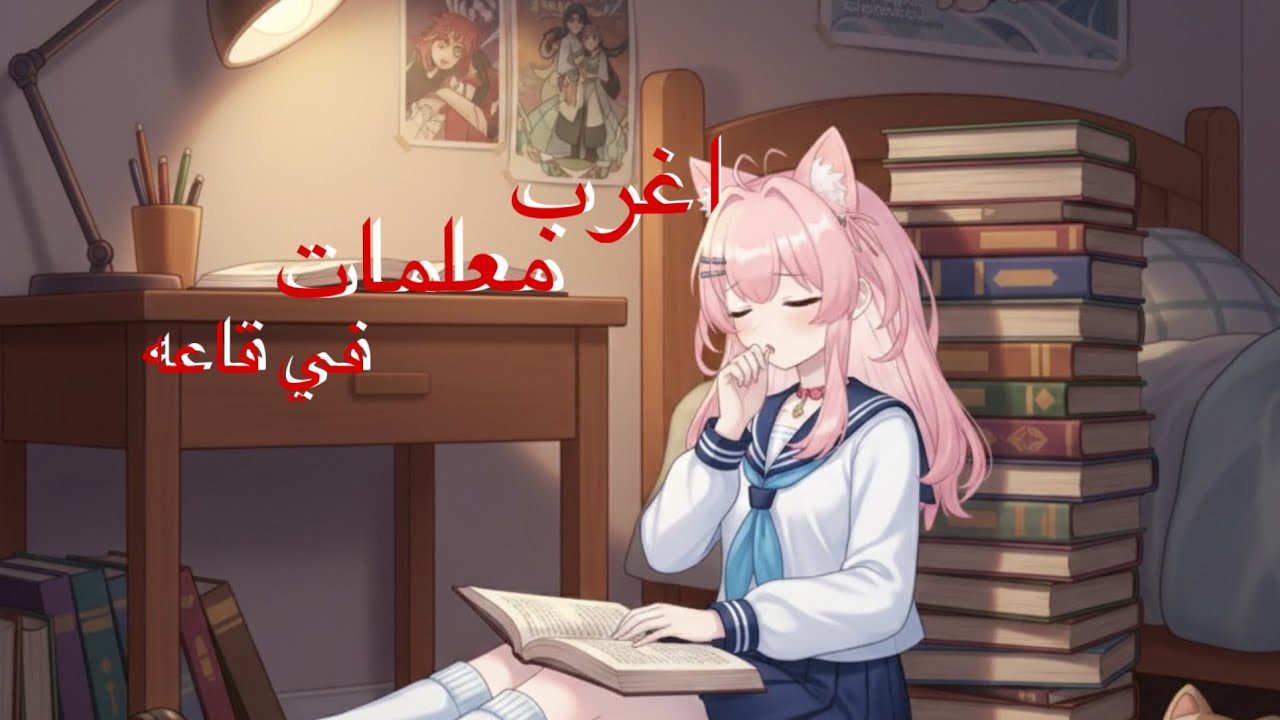 اغرب معلمات في قاعه