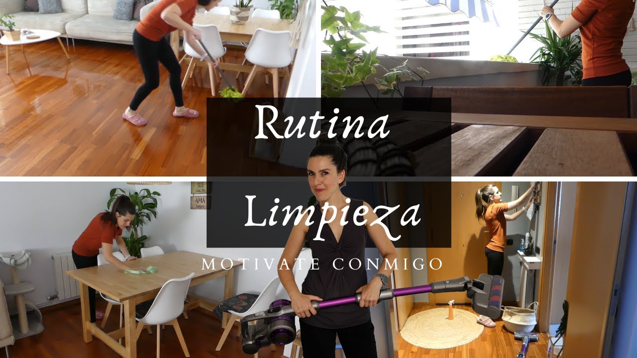 Rutina de limpieza motivadora