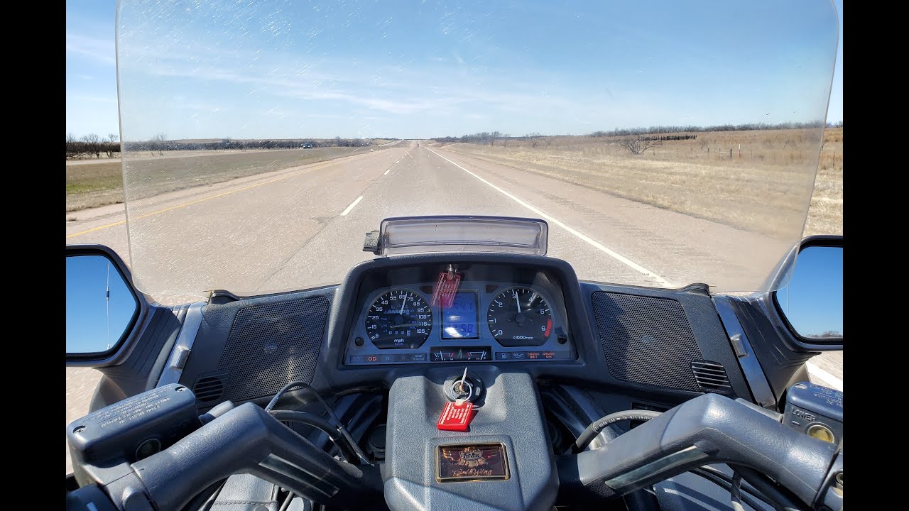 88 Honda Goldwing Gl1500 just out for a ride