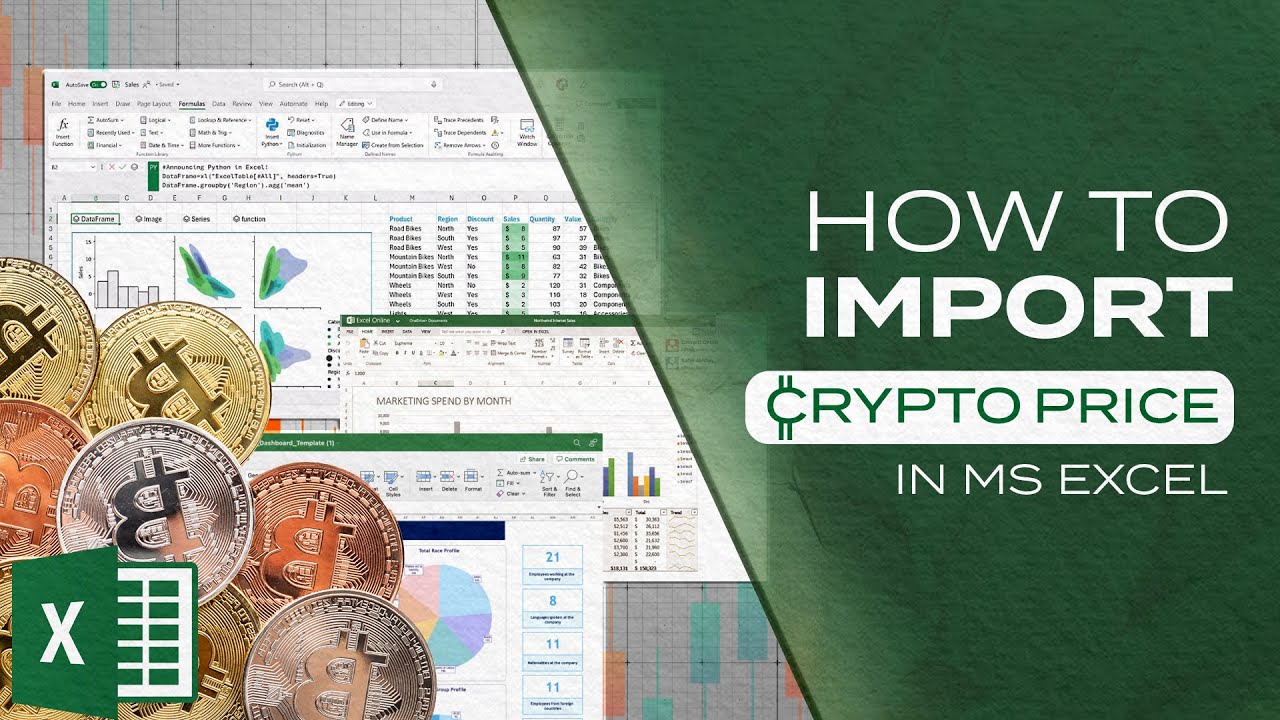 How To Import Crypto Price Data In Excel In Hindi