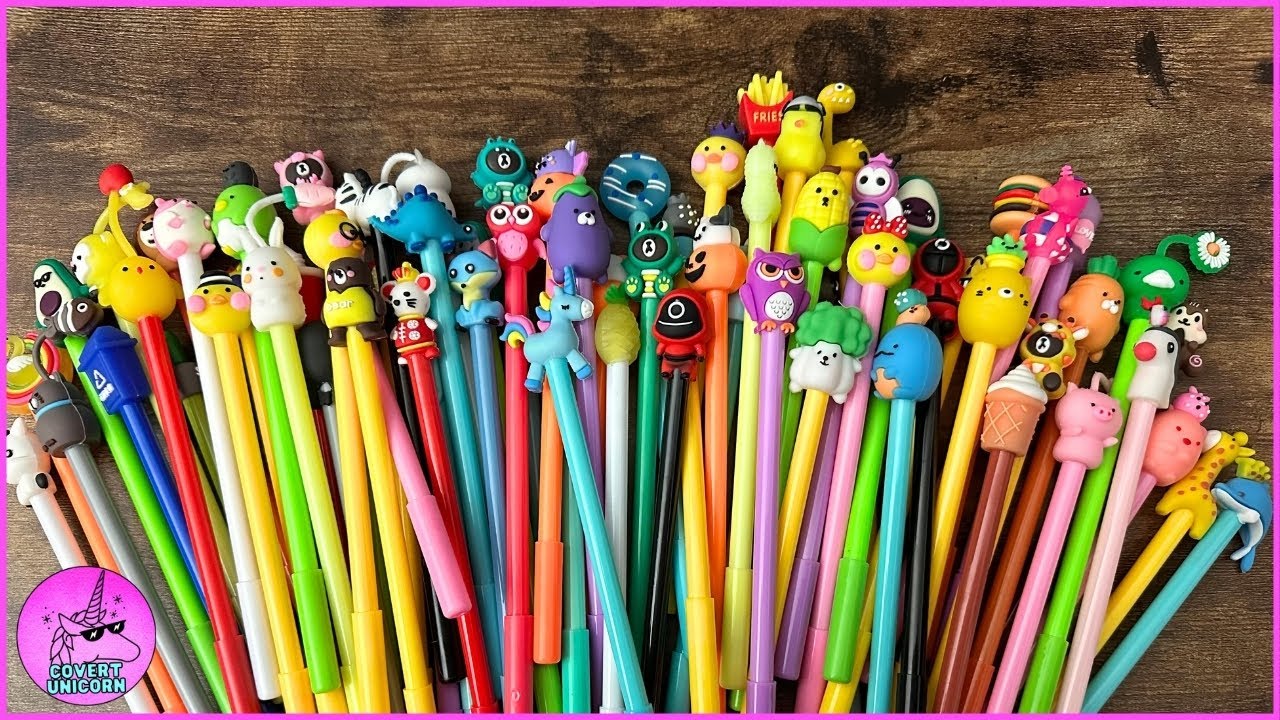 ASMR Super Cute Pen Collection | Covert Unicorn