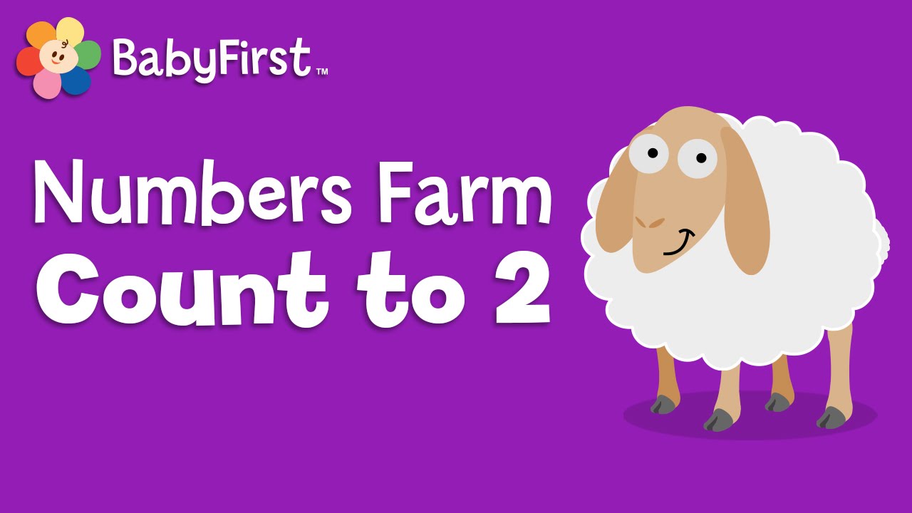Learn the Number 2 | Learning Numbers | number Farm | BabyFirst TV