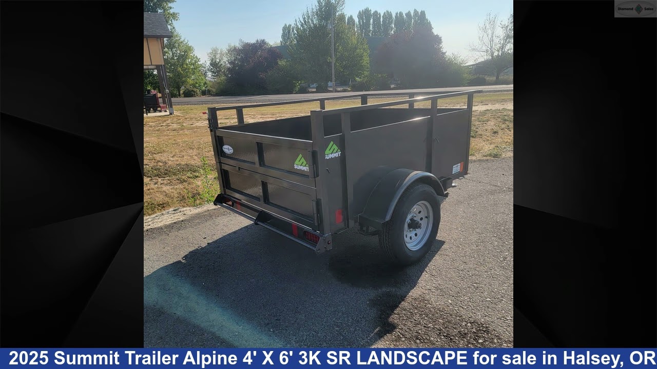 Remarkable 2025 Summit Trailer Alpine Landscape Trailer For Sale in Halsey, OR