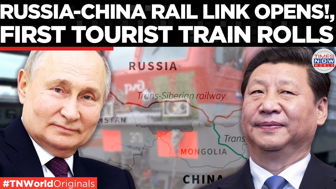 VLADIVOSTOK TO CHINA! Russia, Beijing Launch New Cross-Border Train Amid Growing Strategic Ties