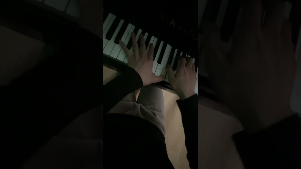 I just composed this sad melody... #improvisation #pov #piano #pianist #composer #composition