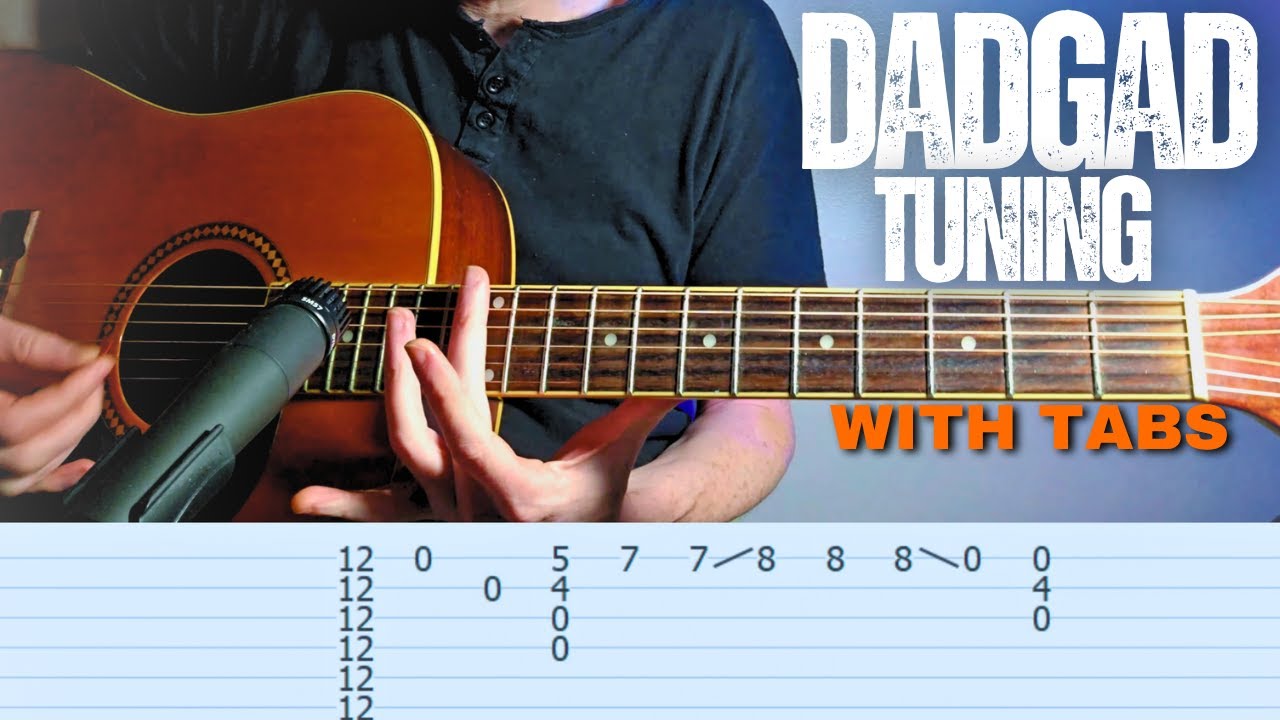 Top 3 DADGAD Tuning Riffs (With Tabs)