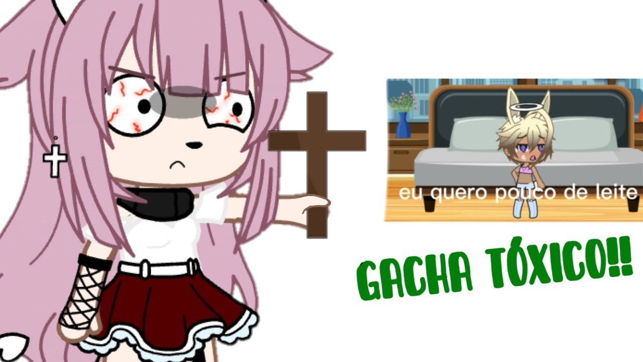 Reagindo a Gacha Tóxico 👁️💧👄💧👁️ ( Gacha Club ) Leia desc.
