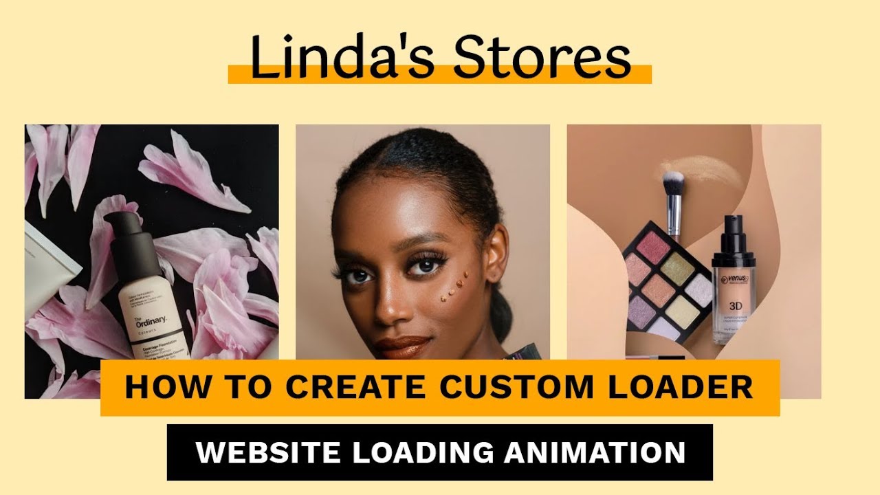 How to create custom loader | How to add Loader on Website | Loading animation using HTML,CSS,JQUERY