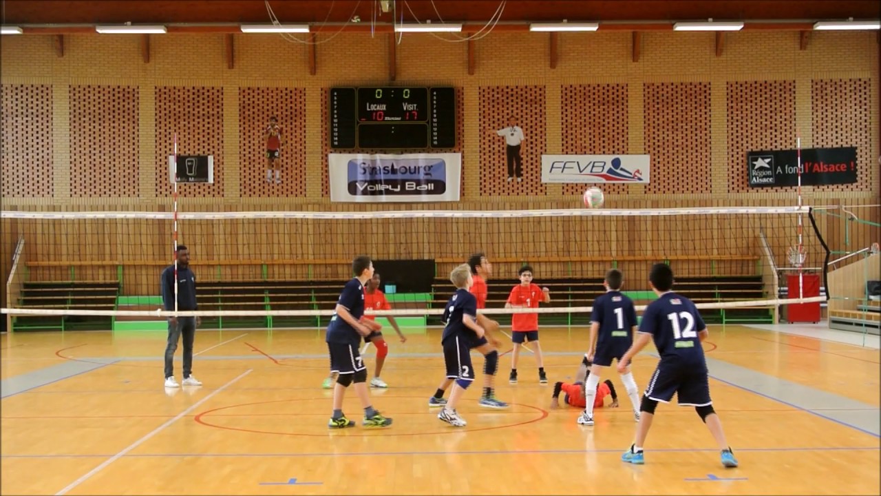 Strasbourg Volley-Ball - 4ème tour de Coupe de France Benjamins (SVB / Asnières)