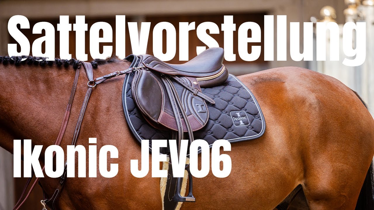 Sattelvorstellung Ikonic JEV06 Black Series | Reitsport-Rheinmain