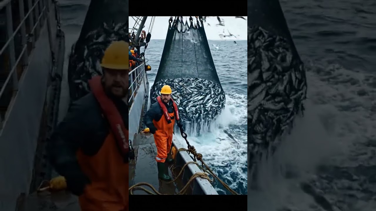 The Biggest Seafood Harvest in Russia – 13,700 Tons of Seafood Caught Daily