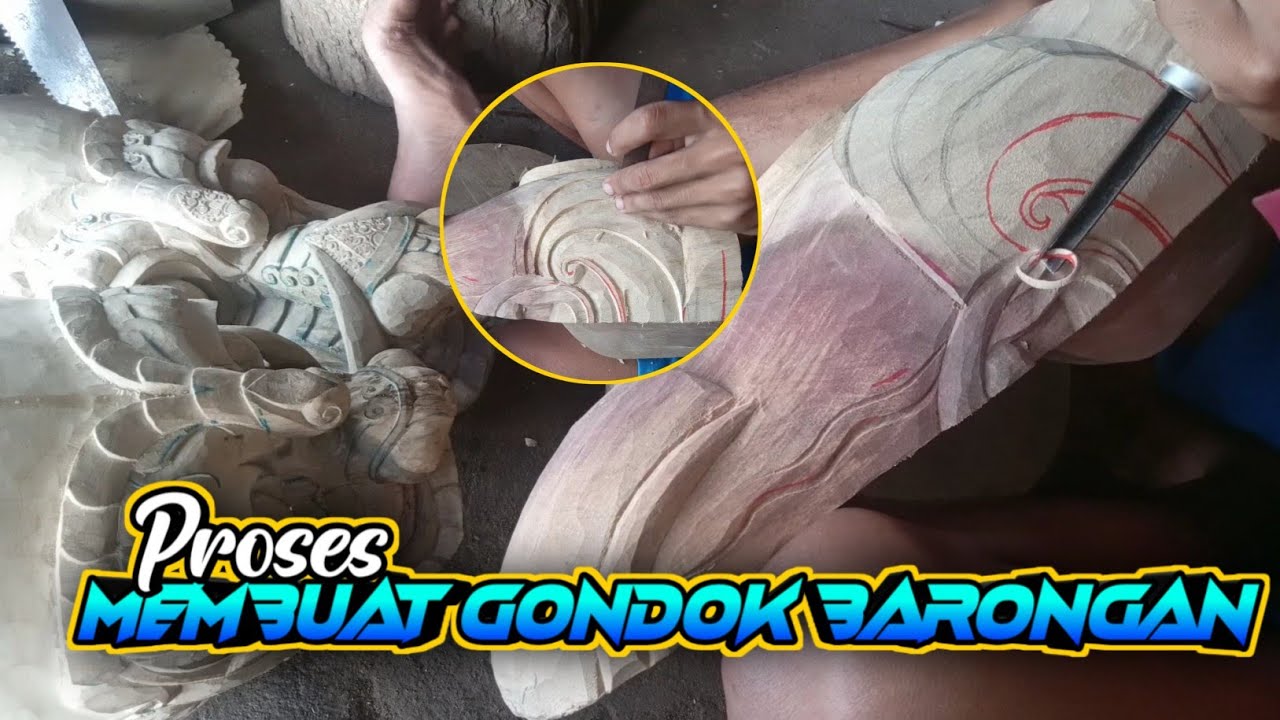Proses Membuat Gondok Barongan || Simak Sampai Akhir lur....