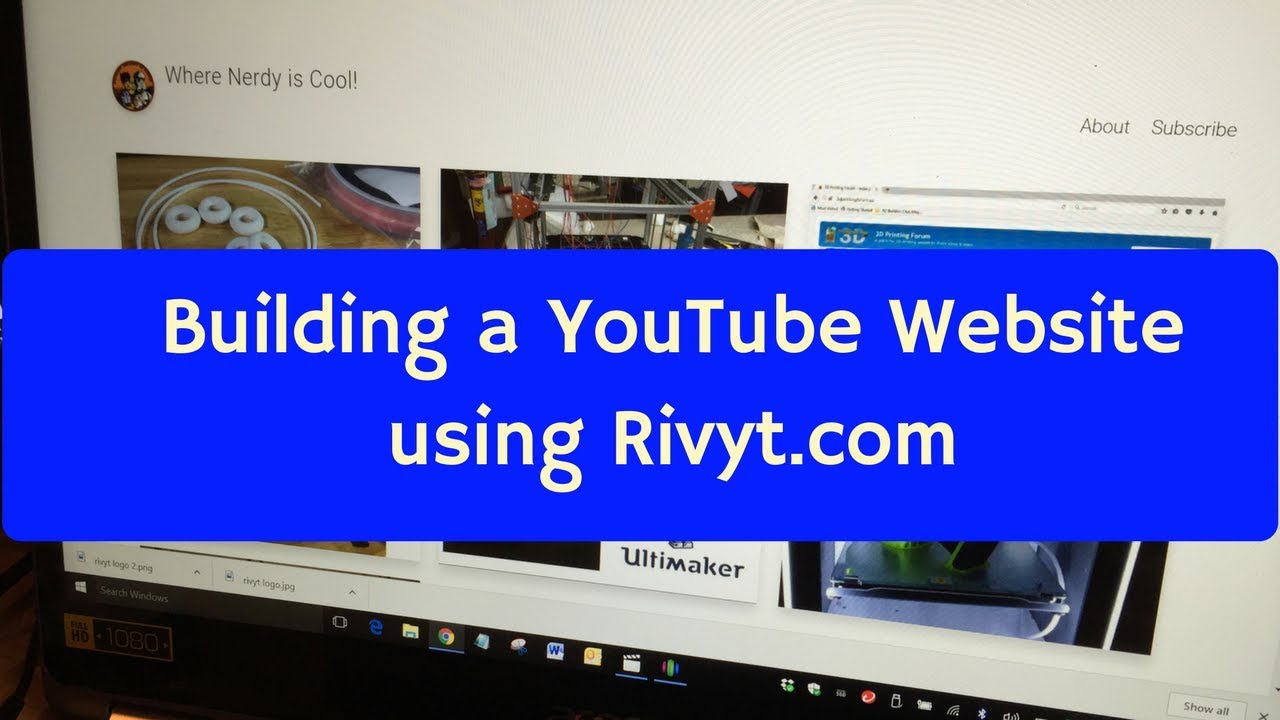 I have a website thanks to Rivyt!