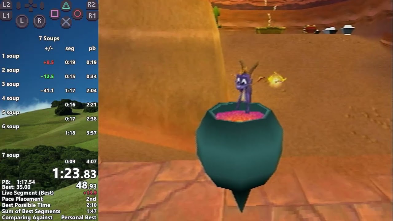 void out on 7 soups (3:20)