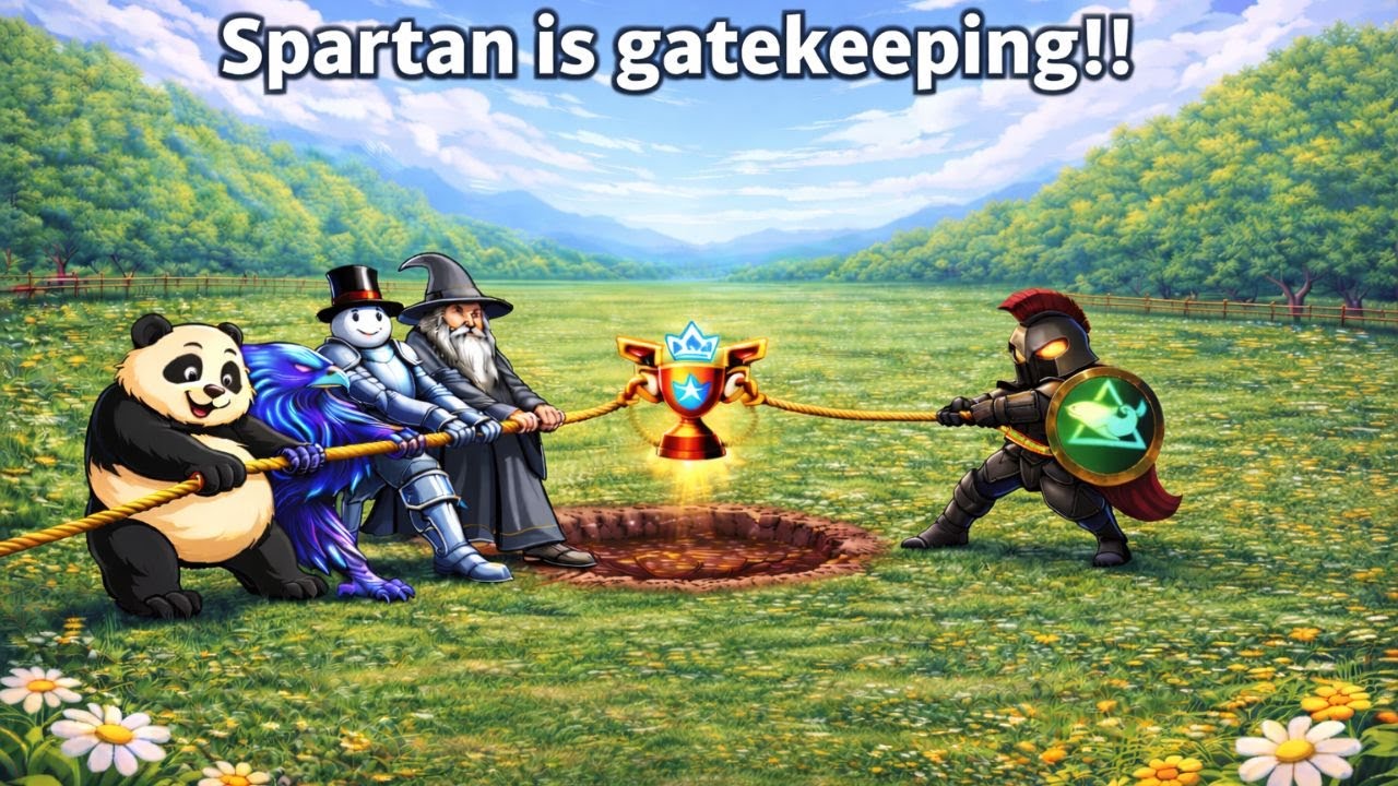 Spartan is gate keeping us!!! Tournament 33!