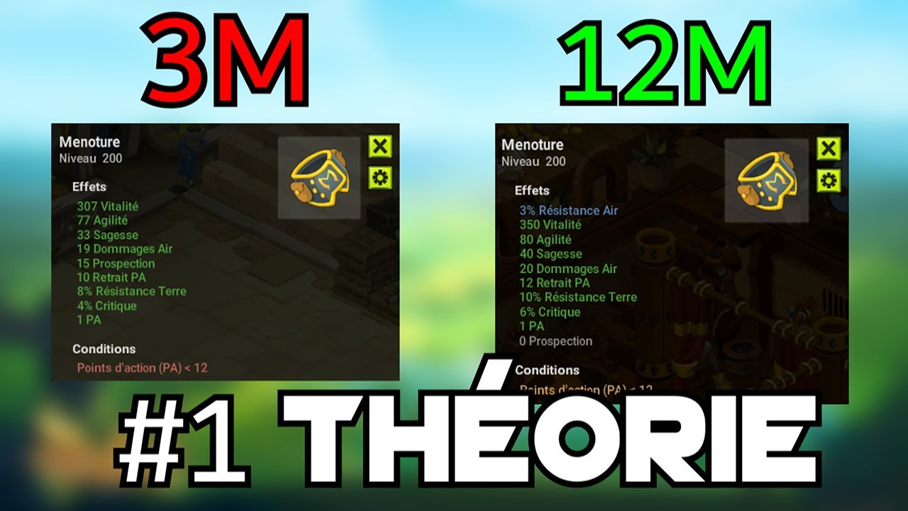 Faire des kamas facilement avec le CRAFT/FM quelque soit la version de DOFUS ! Part1 Théorie