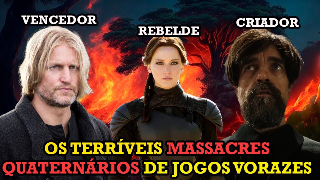 A Sobreviv&ecirc;ncia extrema dos brutais MASSACRES QUATERN&Aacute;RIOS de Jogos Vorazes - O que &eacute;, hist&oacute;ria e +