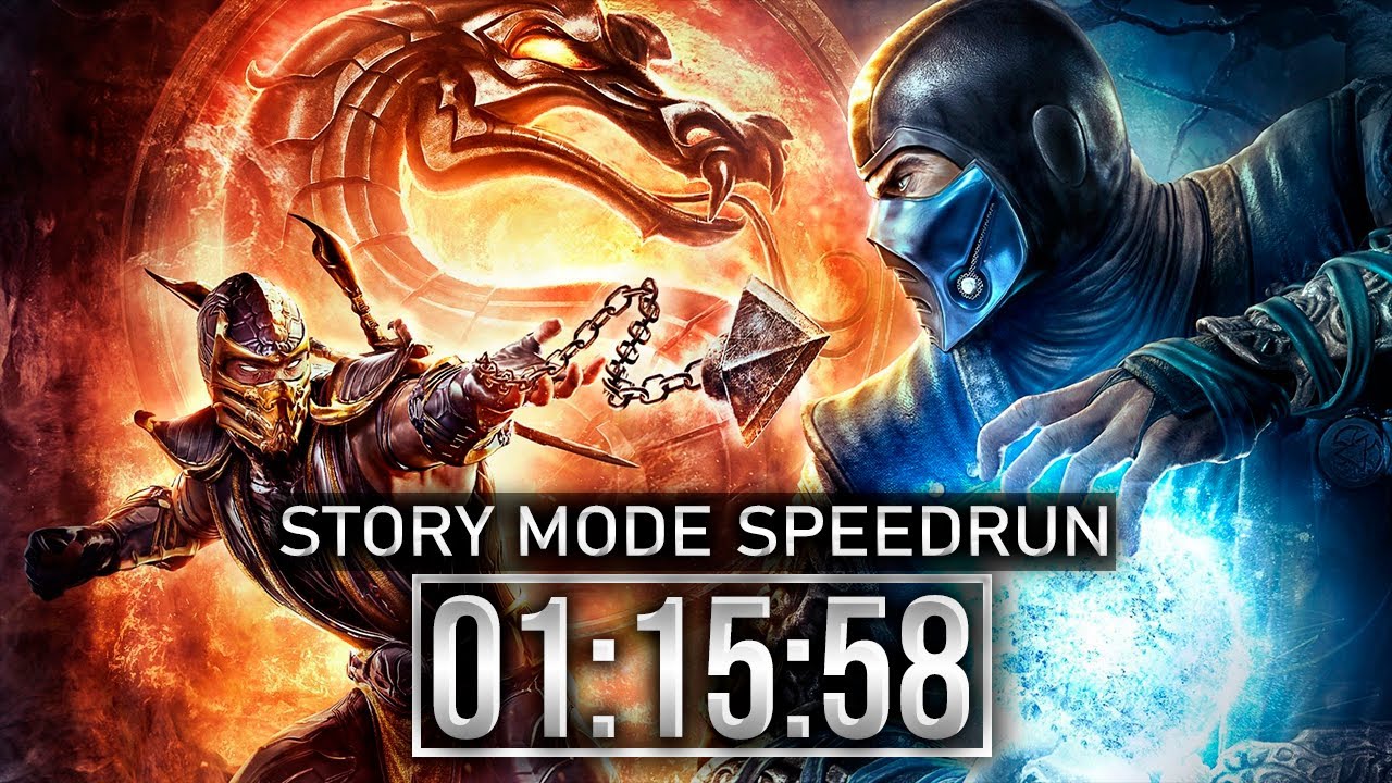 [World Record] Mortal Kombat (2011) | Story Mode Speedrun in 01:15:58