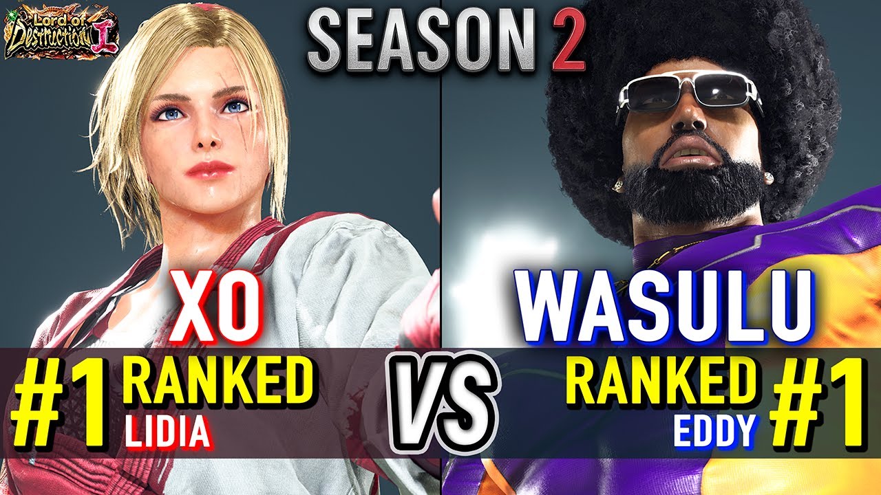 T8 🔥 XO (#1 Ranked Lidia) vs WASULU (#1 Ranked Eddy) 🔥 Tekken 8 High Level Gameplay