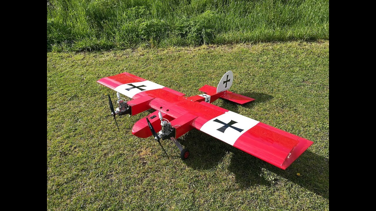 Twin Stick Flight Test 2x OS Max FS40 Surpass