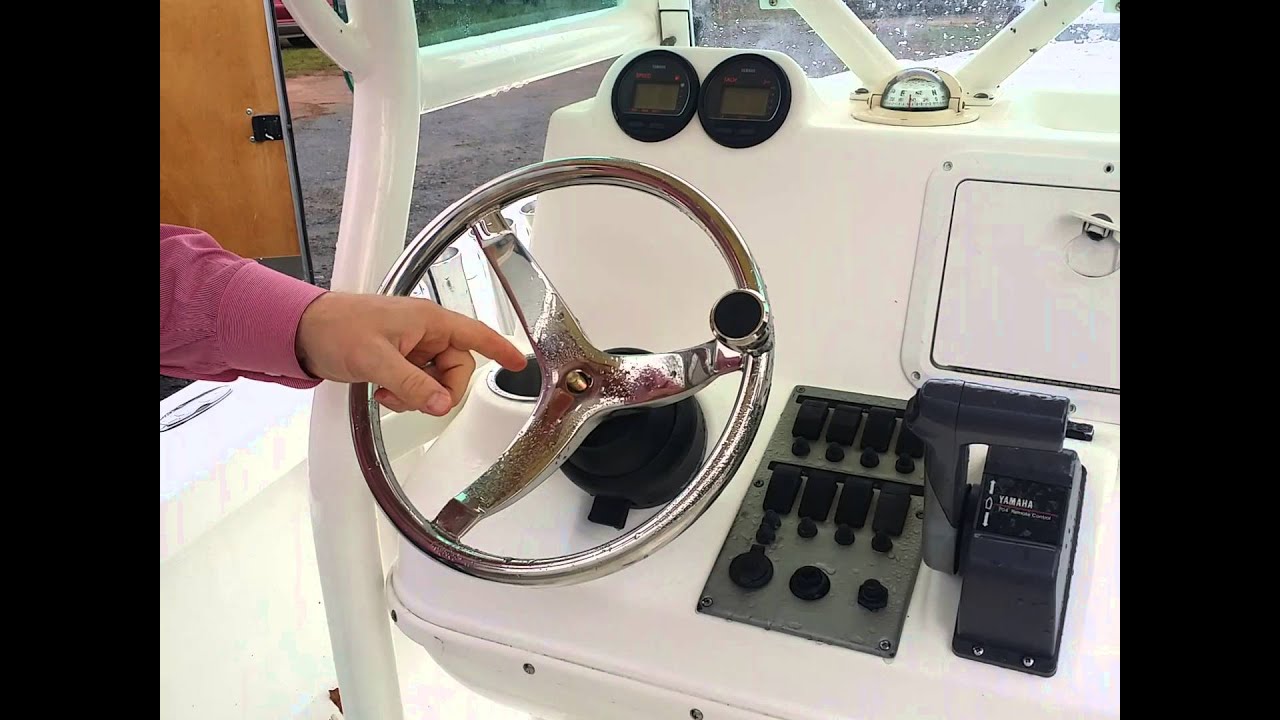 UltraFlex X-52 Tilt Helm and Wheel Replacement - Everglades 243cc