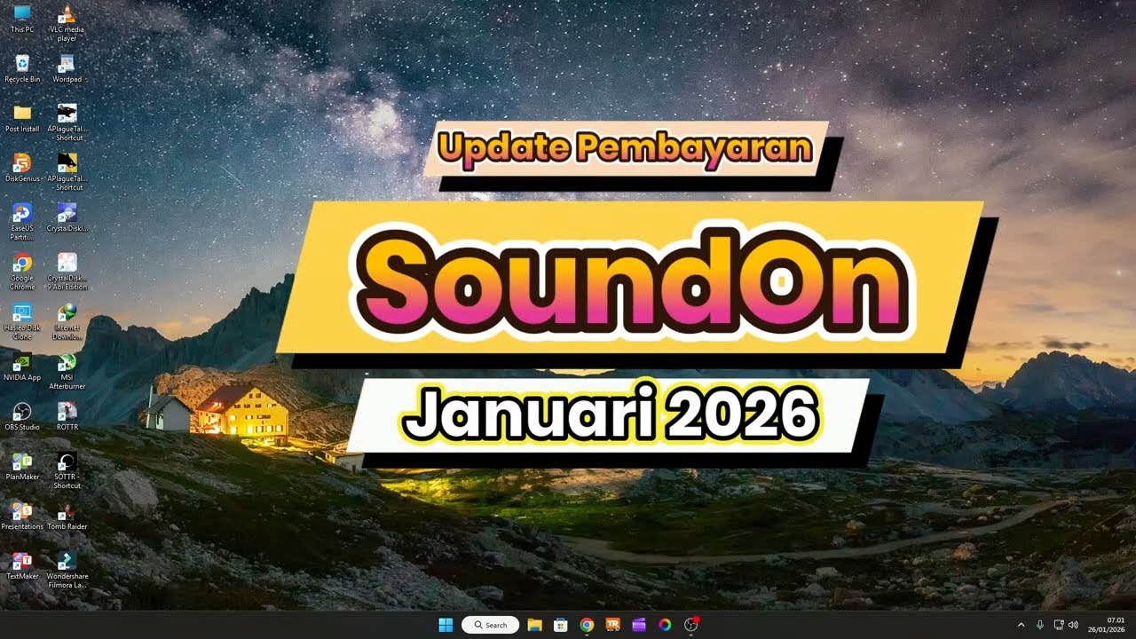 Update Pembayaran SoundOn Terbaru Januari 2026 dan Cara Boostin Lagu Biar Rame
