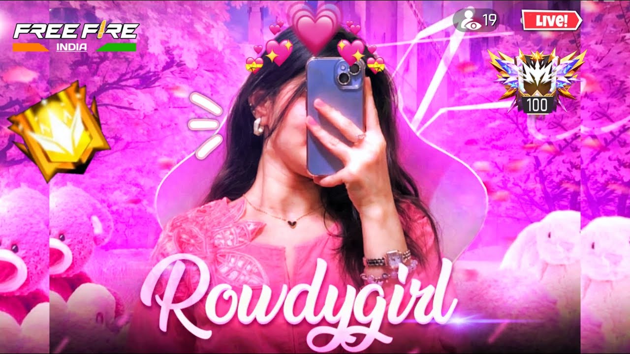 🔴 LIVE FREE FIRE 6v6 CUSTOM ROOMS | GIRL GAMER 😈 | ROAD TO 5K | JOIN FAST 🔥