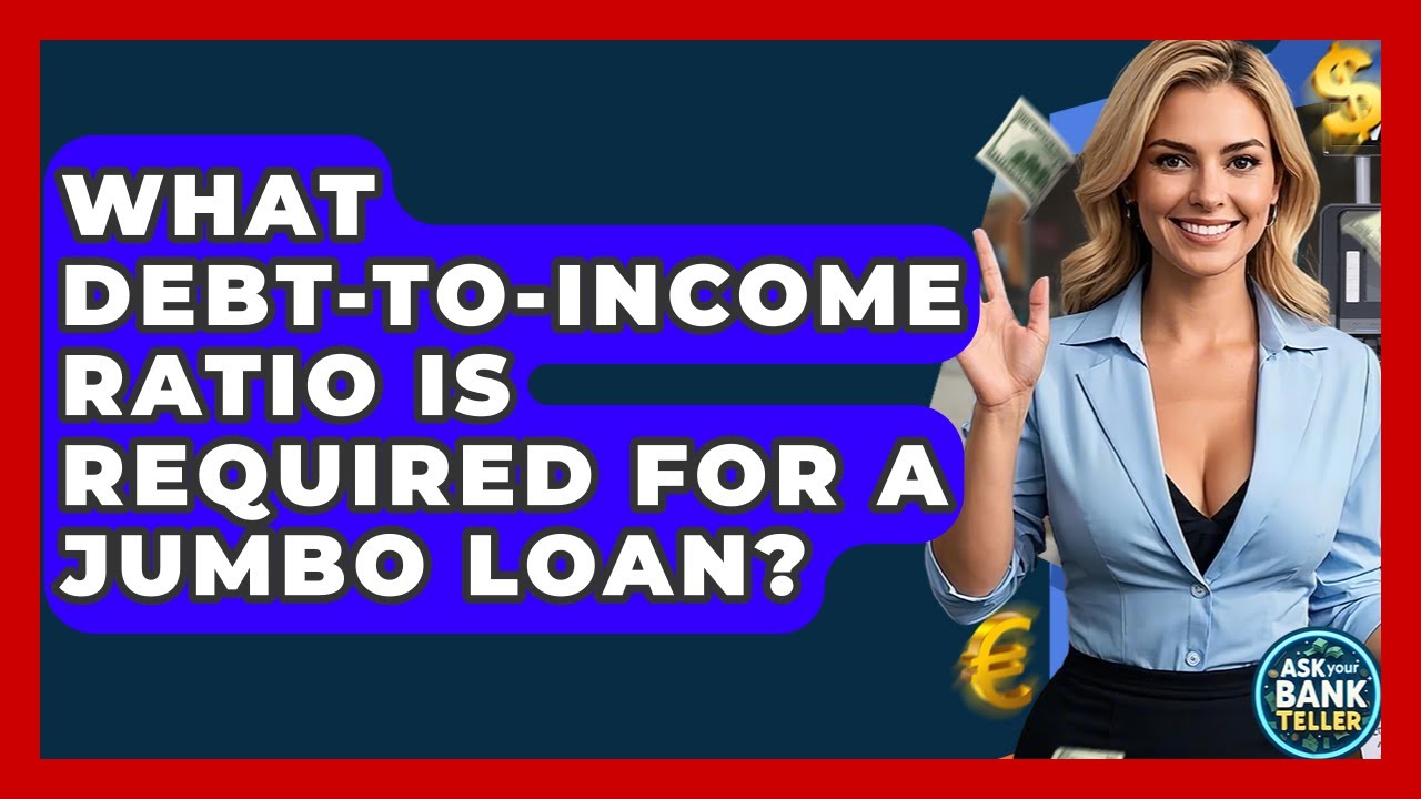 What Debt-to-income Ratio Is Required For A Jumbo Loan? - Ask Your Bank Teller
