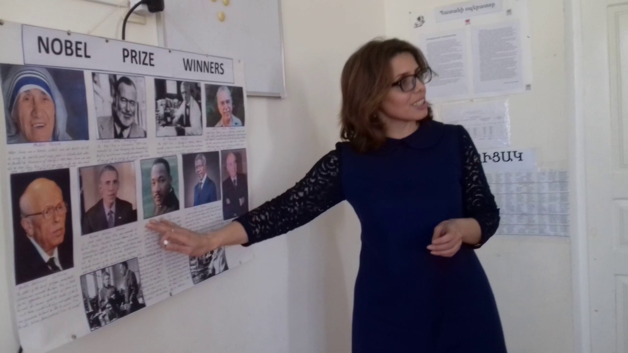 Խաղաղություն թեմայով դասղեկի ժամ Ասկերանի միջն.դպրոցում