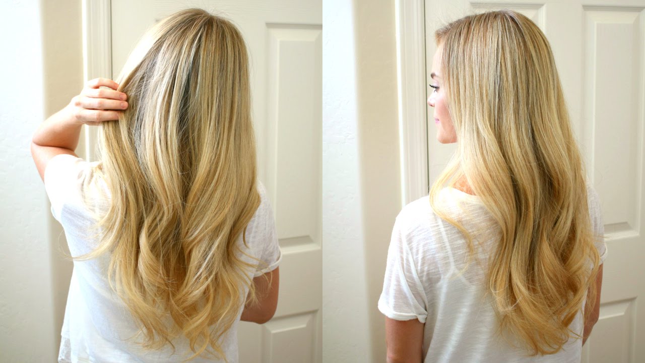 How to Blowdry Hair + Soft Waves | Missy Sue