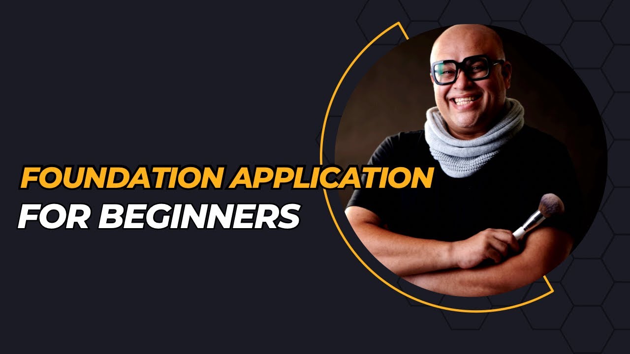 Perfect Foundation Application | Step by Step Tutorial✅