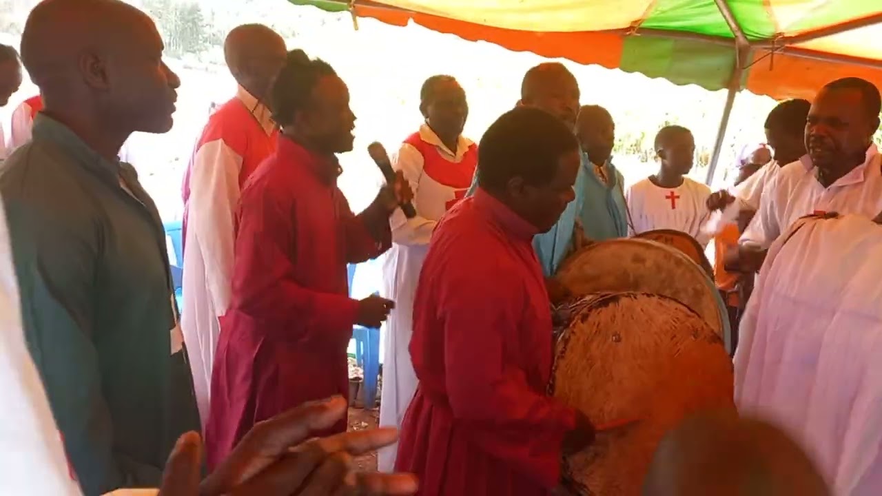 PASTORA SOLOMON, BISHOP JOHANA AROKO, BISHOP TIMON LEADING PRAISE 