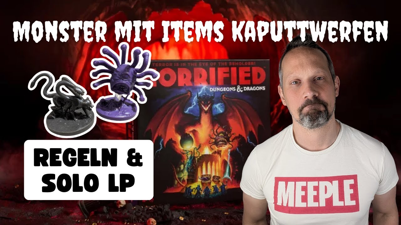 Friss meine Stiefel, Betrachter! | Horrified Dungeons & Dragons | DnD | Solo Regeln und Let's Play