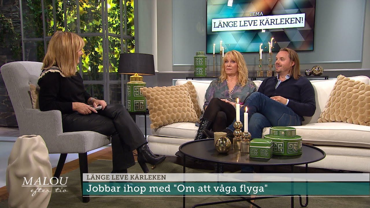 21 års åldersskillnad mellan skådespelarparet: ”Otroligt attrah…  | Malou Efter tio | TV4 & TV4 Play