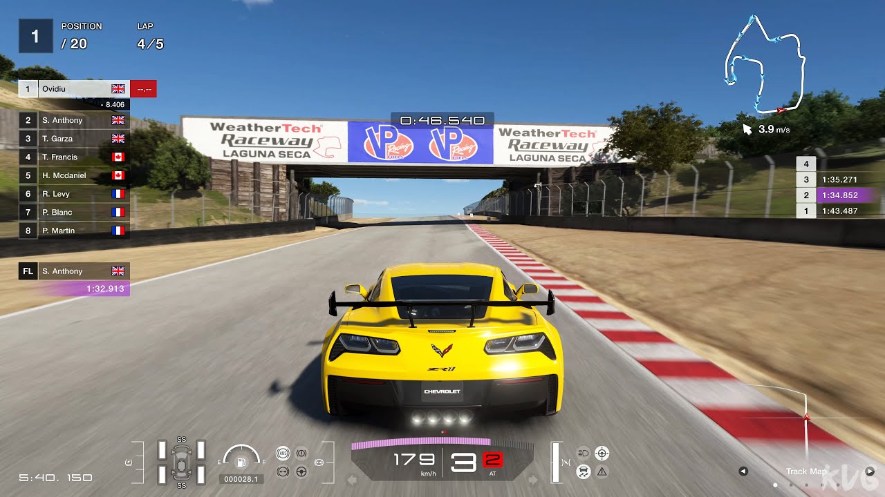 Gran Turismo 7 - Chevrolet Corvette C7 ZR1 2019 - Gameplay (PS5 UHD) [4K60FPS]