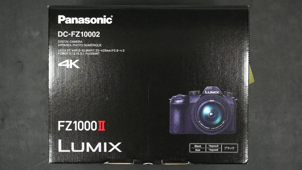 Panasonic Lumix FZ1000 II (Mark 2) 2019 - Unboxing & First Look