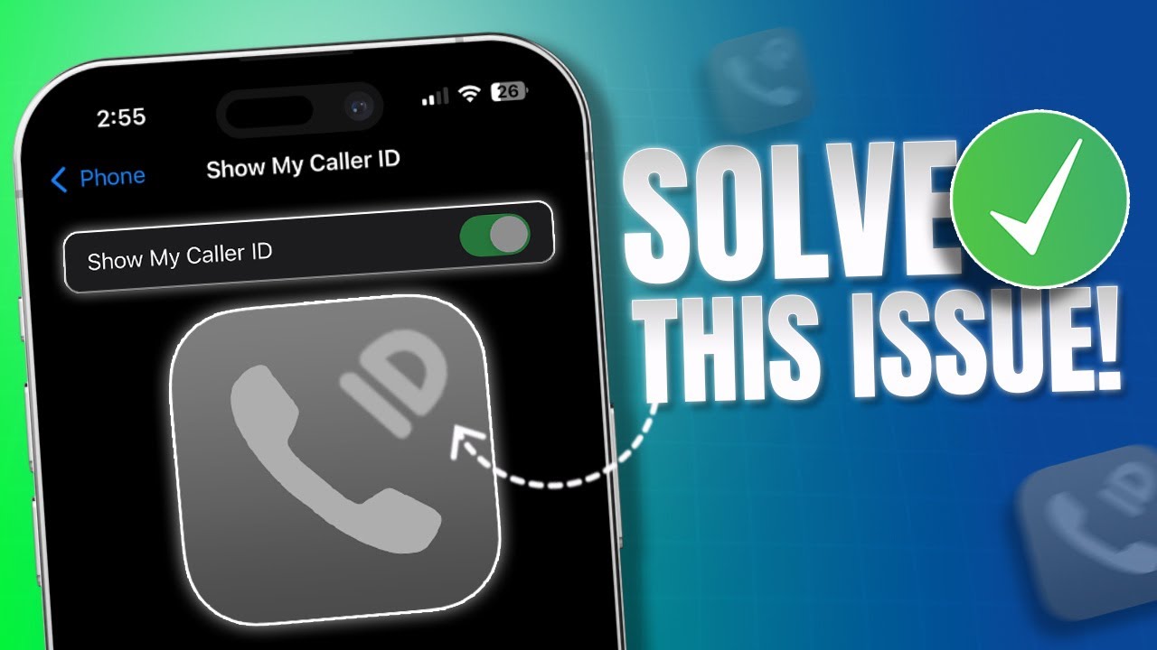 How to Fix Show My Caller ID is Gray Out From Setting on iPhone | Caller ID not Showing on iOS 18