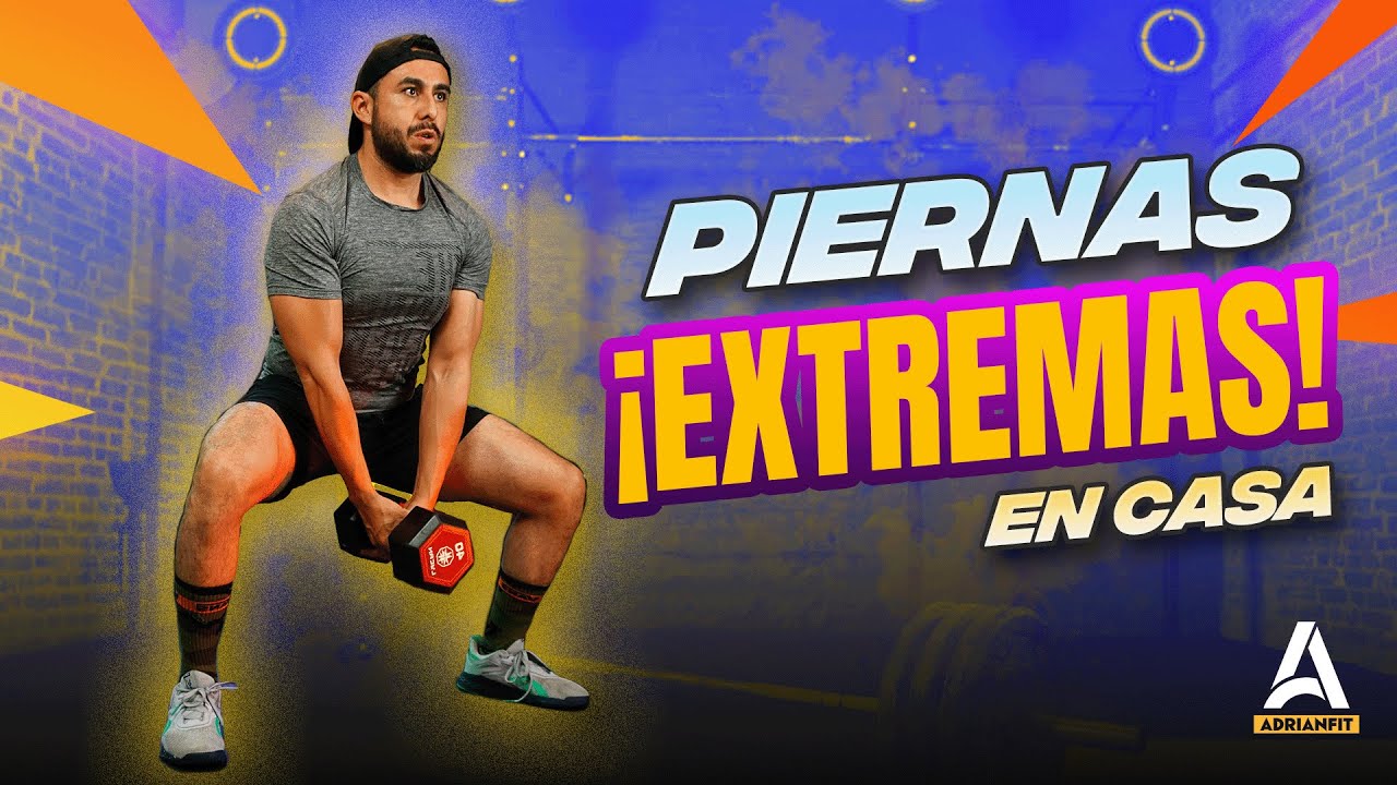 🦵 Rutina Para Piernas y Gluteos En Casa 👉 50 Minutos ¡REVENTARÁN! 🔥Crecimiento Muscular