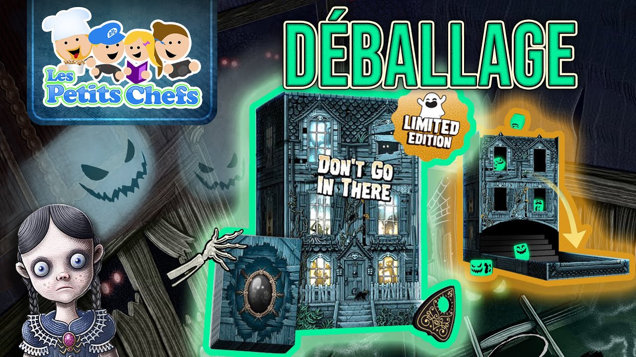 Déballage du jeu Don't Go In There de R2i Games | Les Petits Chefs