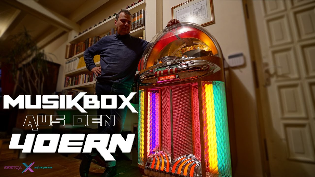 Original Wurlitzer (Rockola, AMI) Jukebox als modernes Bluetooth-Audiosystem!