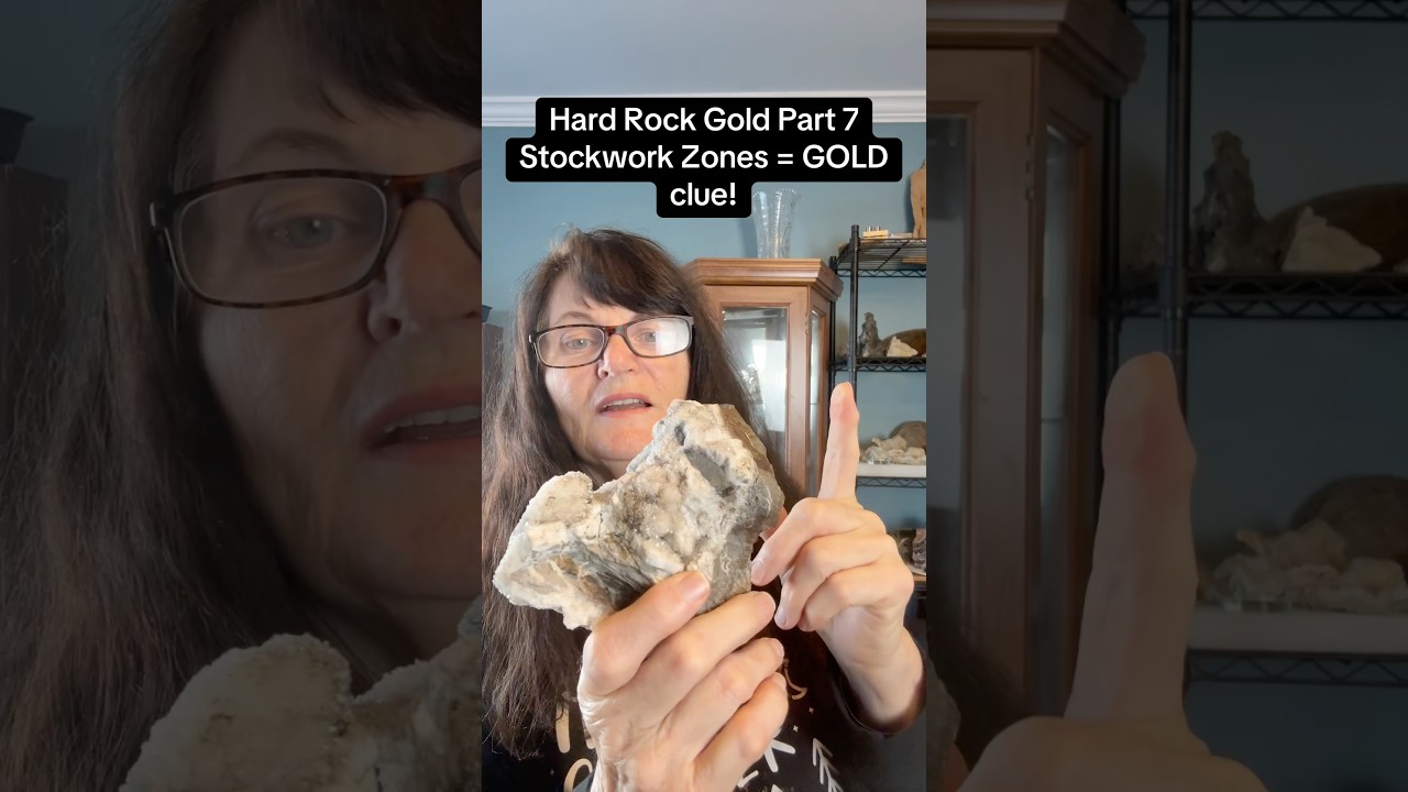 HARD ROCK GOLD Part 7 #gold #hardrockgold #lodegold #prospecting #geology #rockhound