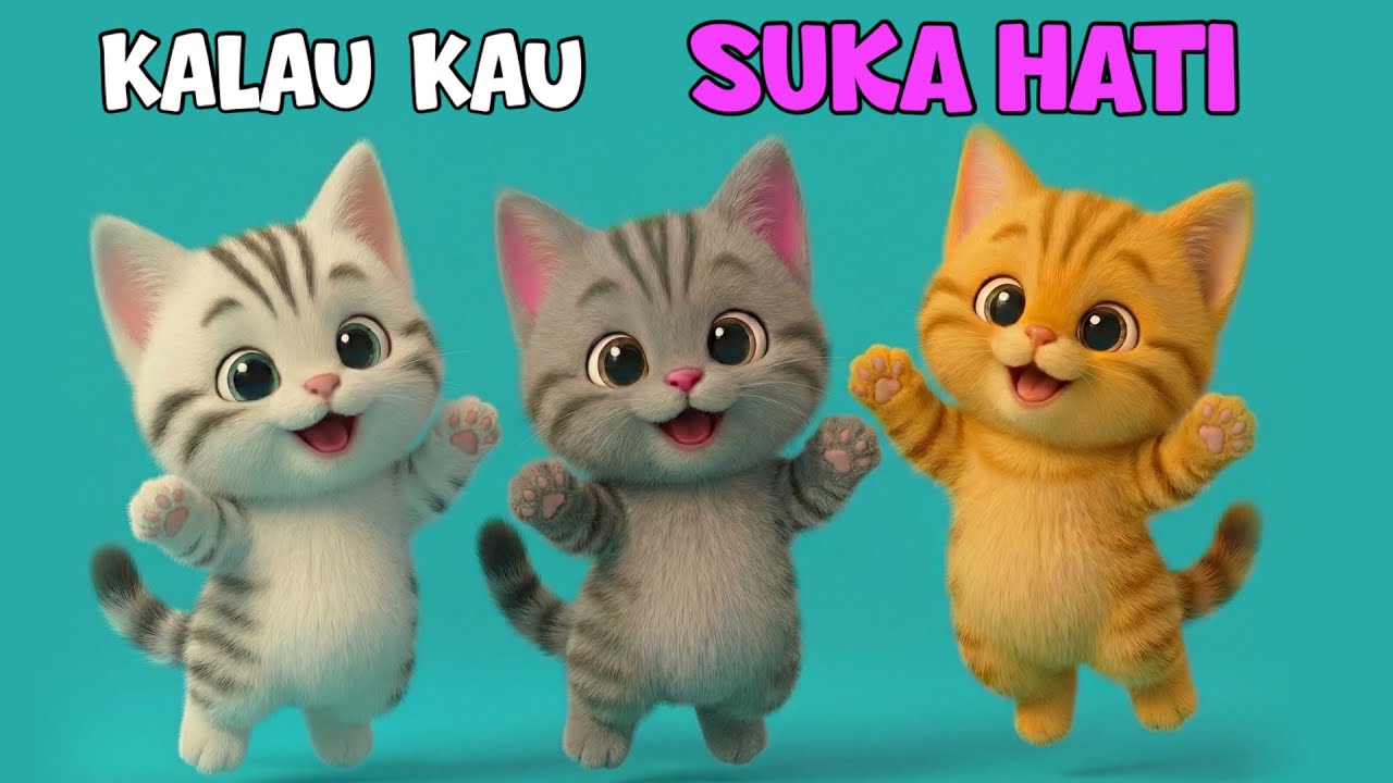 Lagu Anak Anak - ANAK KUCING MEONG MEONG - SUKA HATI - Lagu Anak & Balita Viral terbaru