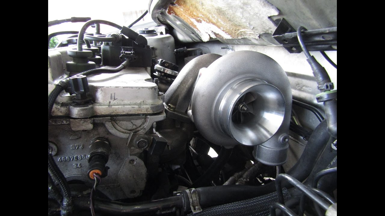 Big turbo srt4 install part1